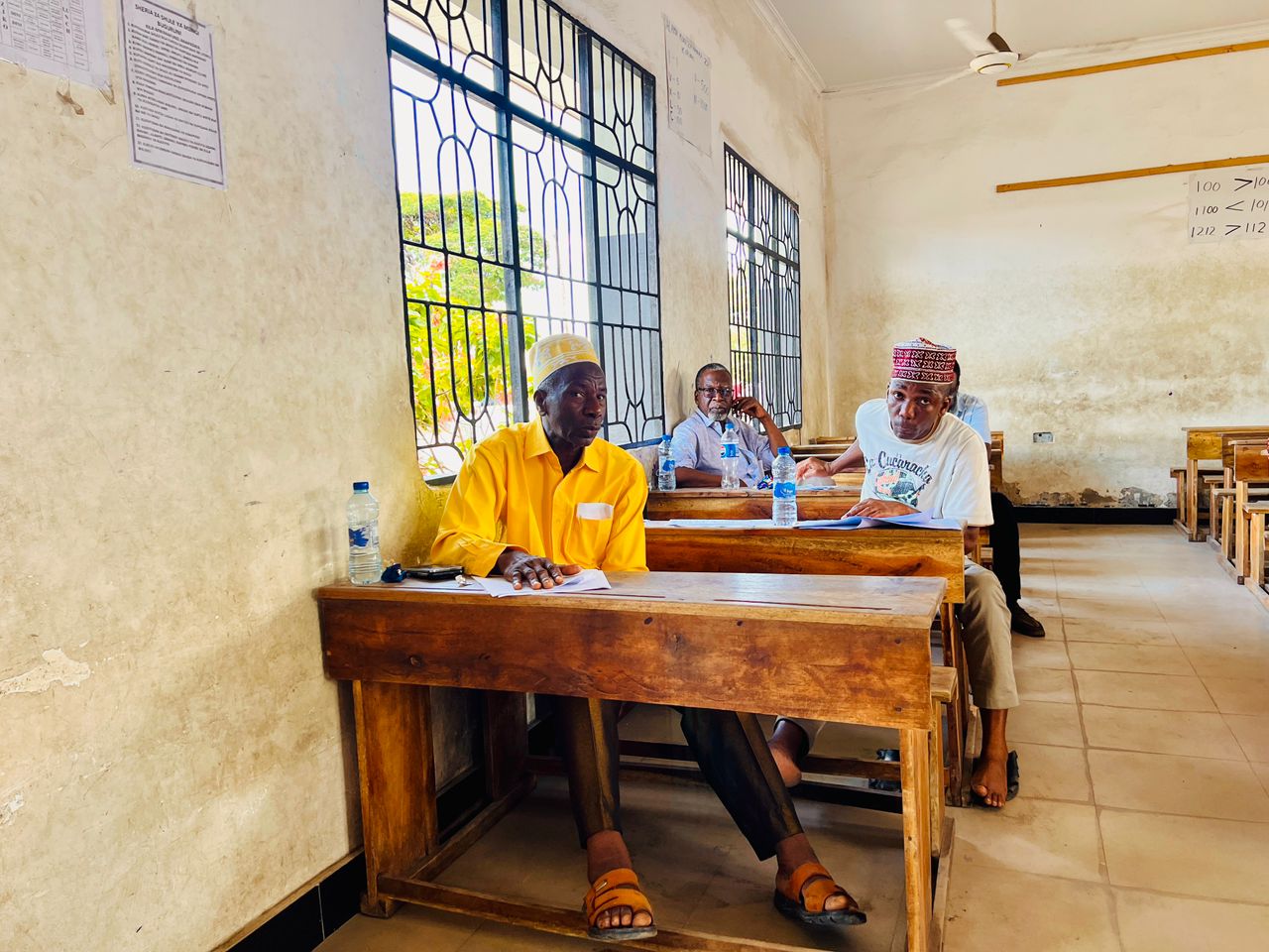 Members in session